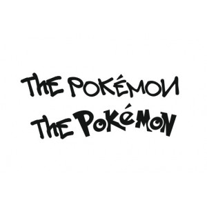 Наклейка на авто The Pokemon