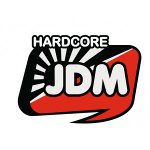 Наклейка на авто JDM Hardcore