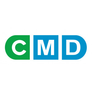 Наклейка на авто Логотип Центр молекулярной диагностики CMD