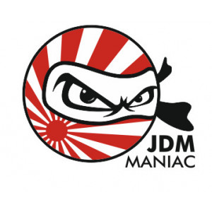 Наклейка на авто JDM Maniac