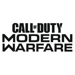 Наклейка на авто Call of Duty Modern Warfare