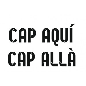 Наклейка на авто Cap Aqui Cap Alla