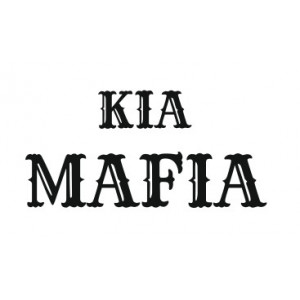 Наклейка на авто KIA Mafia
