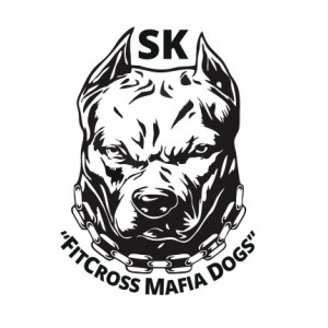 Наклейка на авто FitCross Mafia Dogs