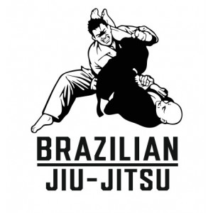 Наклейка на авто Brazilian Jiu Jitsu