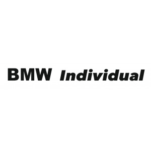 Наклейка на авто BMW Individual