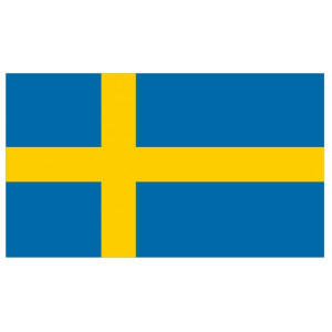 Наклейка на авто Флаг Швеции