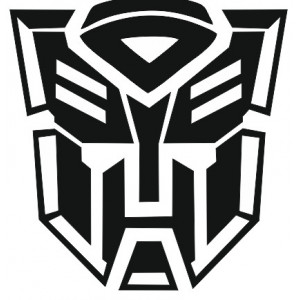 Наклейка на авто Transformers Автобот Версия 3