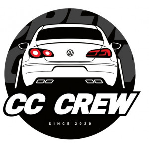 Наклейка на авто Машина БМВ CC Crew since 2020