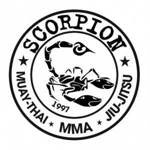 Наклейка на авто Скорпион. Scorpion. Muay-thai. MMA. 