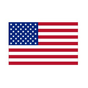 Наклейка на авто Флаг США, флаг Америки, флаг USA