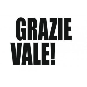 Наклейка на авто Grazie Vale