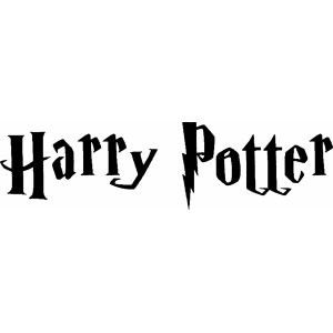 Наклейка на авто Harry Potter надпись